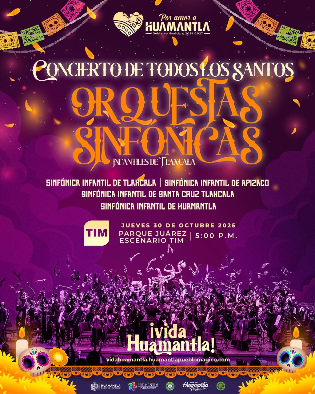 El talento musical infantil se presenta en Huamantla con el 'Concierto de Todos los Santos'